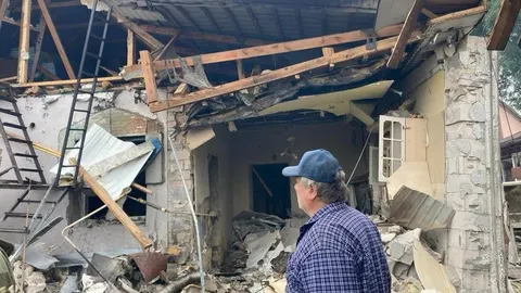Дрон влучив у житловий будинок на Черкащині: пожежу загасили, обстеження триває