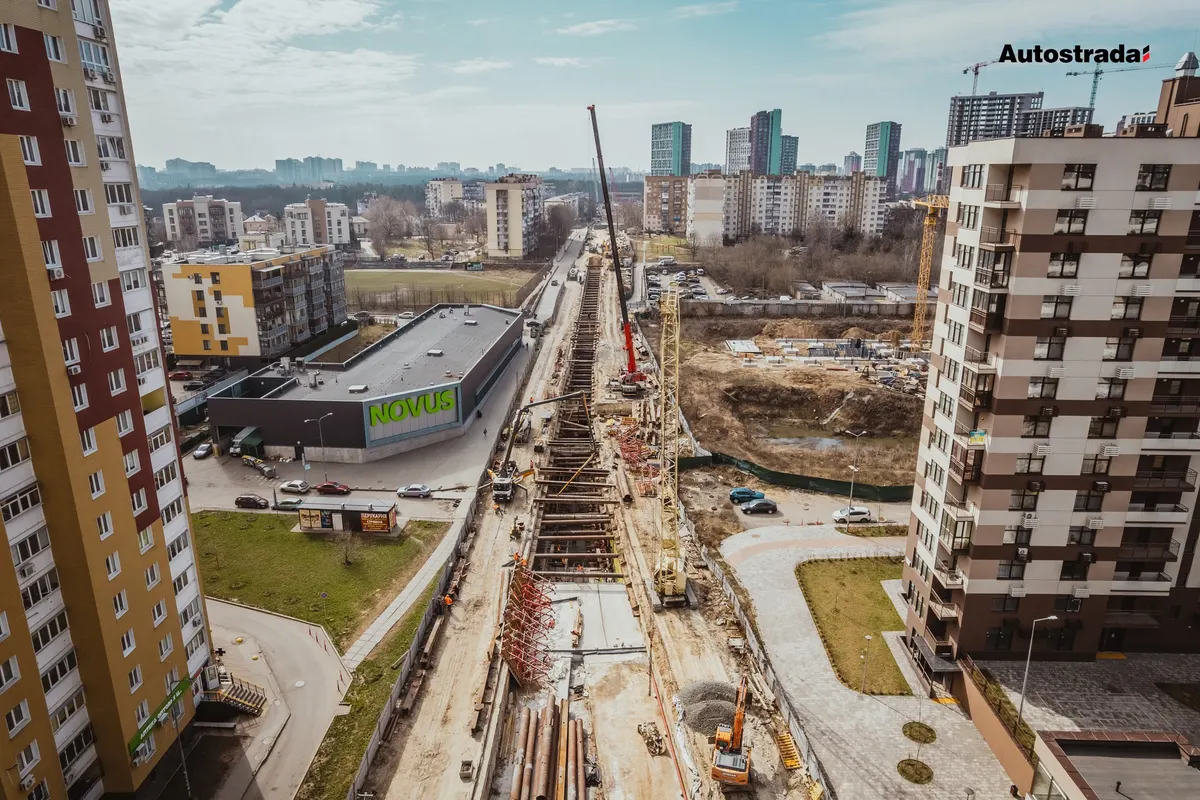 Метро на Виноградар і шляхопровід біля «Чернігівської»: підрядник зупинив роботи через брак фінансування