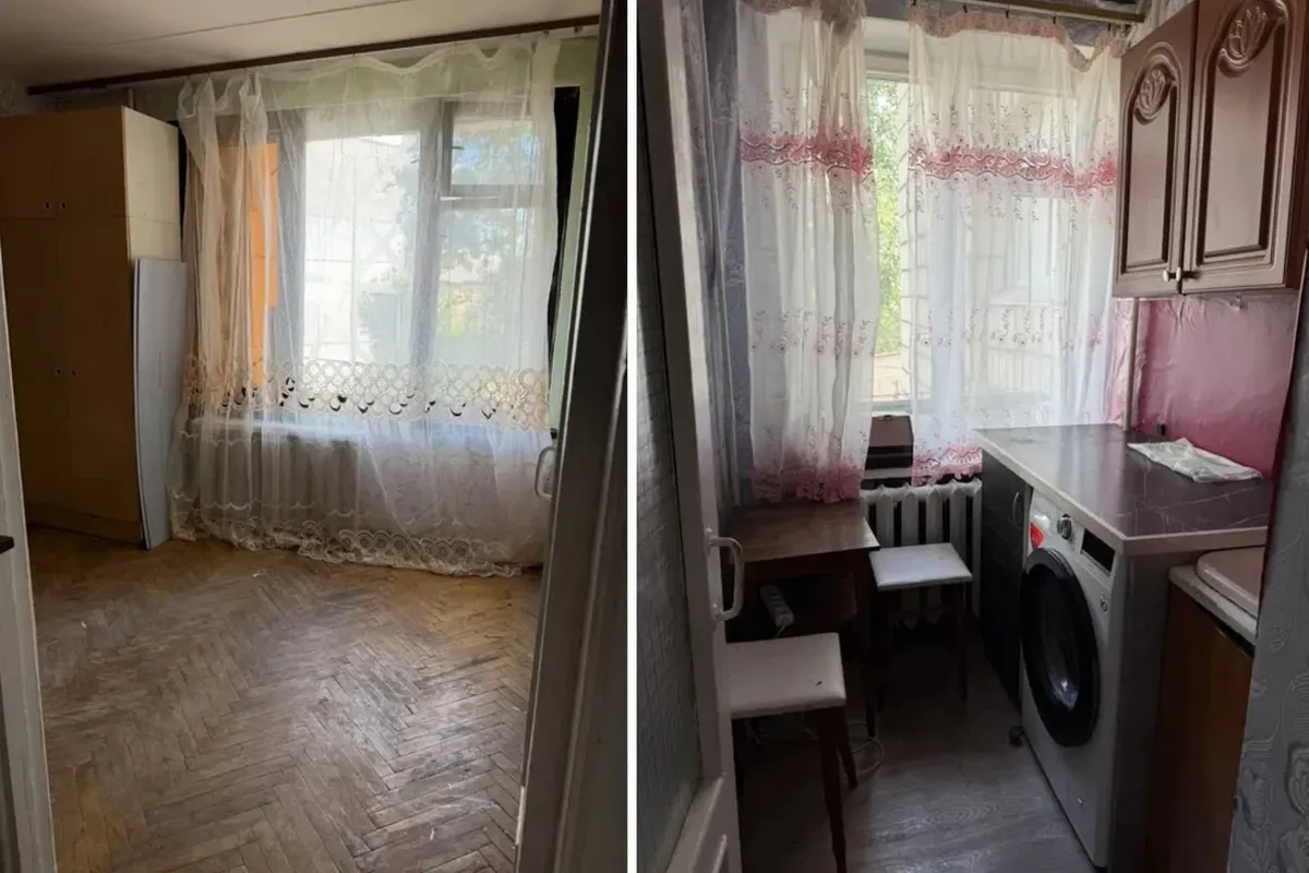 Оренда за 5 тис. грн у Києві: 25 кв. м на Новій Дарниці з автономним опаленням