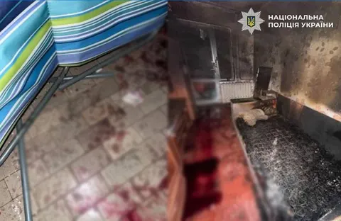 У Києві сусід убив чоловіка ножем і підпалив його квартиру, щоб замести сліди