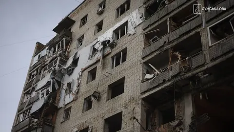 Удар КАБ по Сумах: 7-річний хлопчик у реанімації, пошкоджено майже 500 вікон