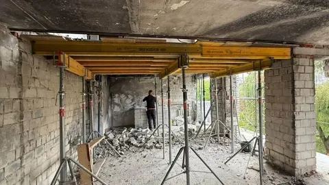 У Львові відбудовують будинок на Виговського, 77: що вже зроблено