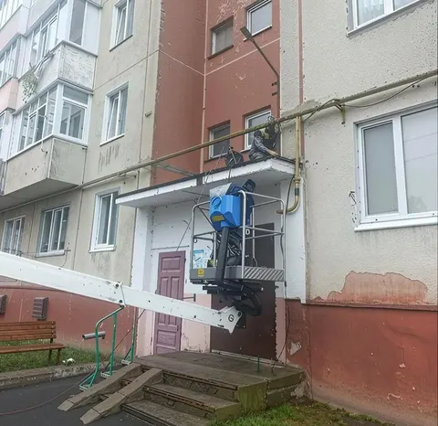 У Квасилові оновили освітлення у дворах багатоповерхівок на Молодіжній